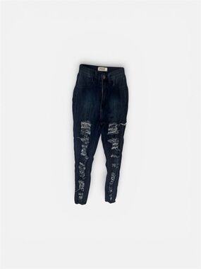 Aphrodite Black Distressed Skinny Jeans